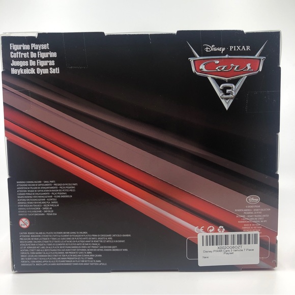 Disney Collection Cars 7 pc Figurine Playset - Picture 2 of 4